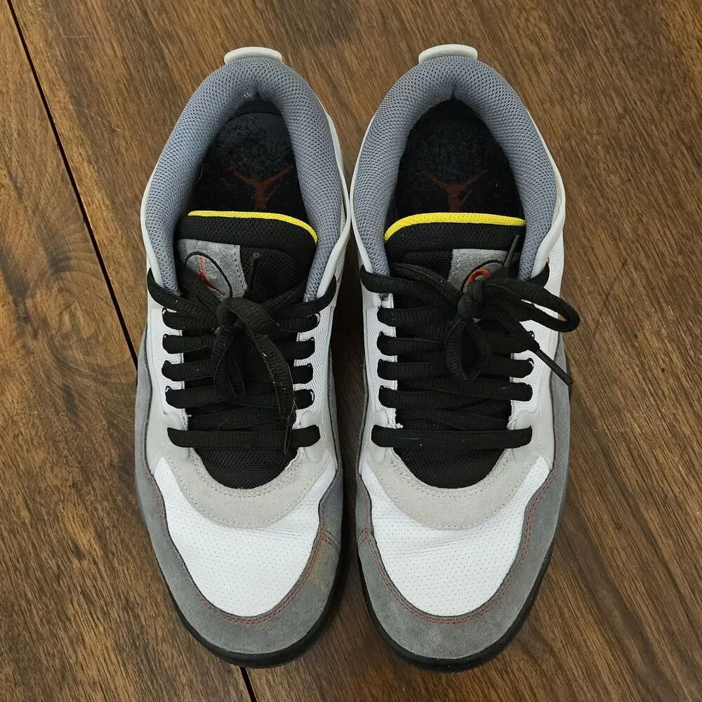 Jordan Air Jordan 4 RM PRM IB8052-100 Men's 11 Grey Performance Tennis Shoe
